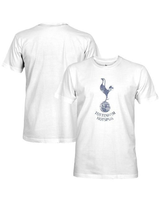1863fc White Tottenham Hotspur Mono Badge T-shirt for men