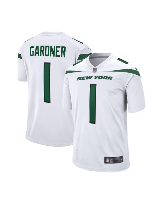 Nike Satin Ahmad Sauce Gardner White New York Jets 2022 Nfl Draft First