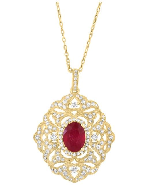 Effy Metallic Ruby (1-3/8 Ct. T.w.