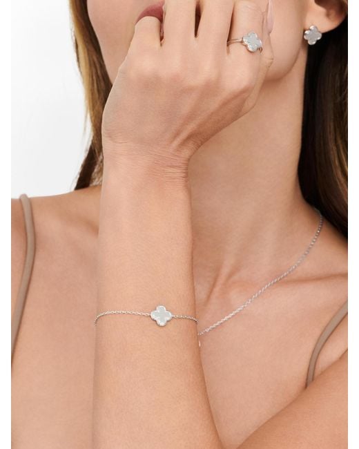 DEVATA White Clover Bracelet