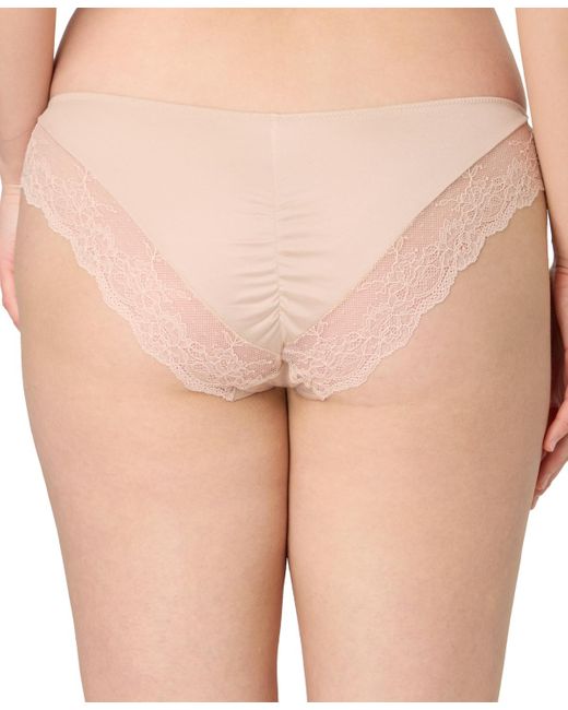 Maidenform Natural Comfort Devotion Lace Back Tanga Underwear 40159