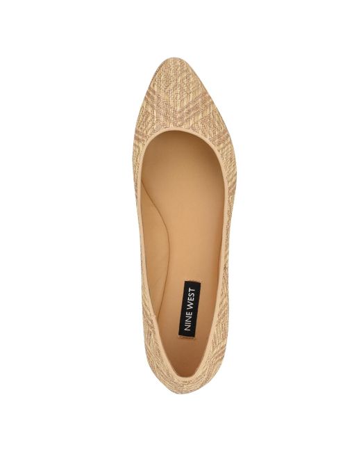 Nine West White Speakup Slip-on Flats