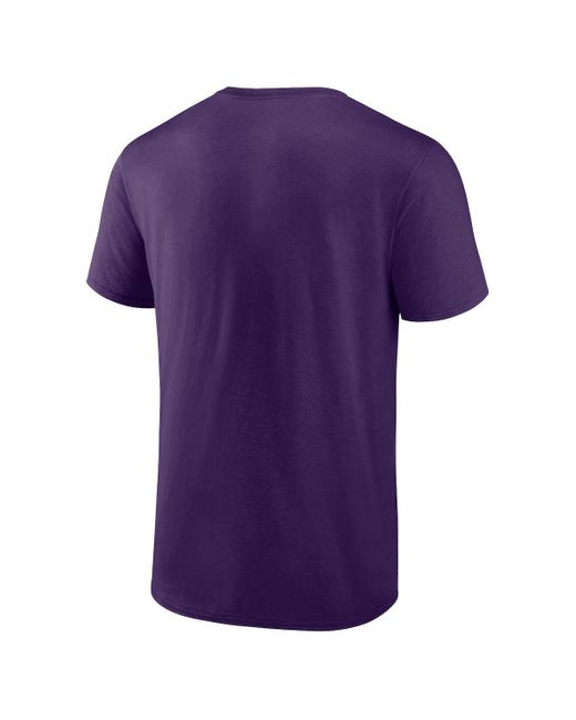 Fanatics Purple Devin Booker Phoenix Suns Name And Number T-shirt for men