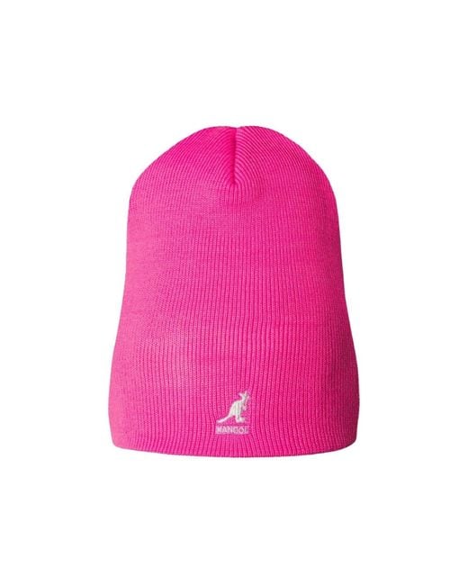 Kangol Pink Acrylic Cuff Pull-on Pull-ons & Beanies for men
