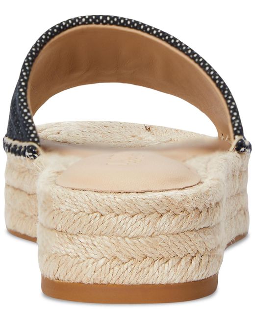 Ralph Lauren Polly Espadrille Flat Sandals in Blue | Lyst