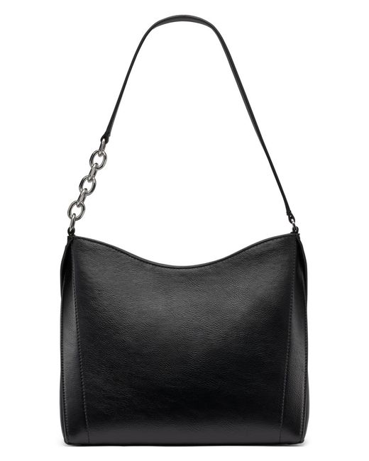 Calvin Klein Black Nova Top Zipper Chain Shoulder Bag
