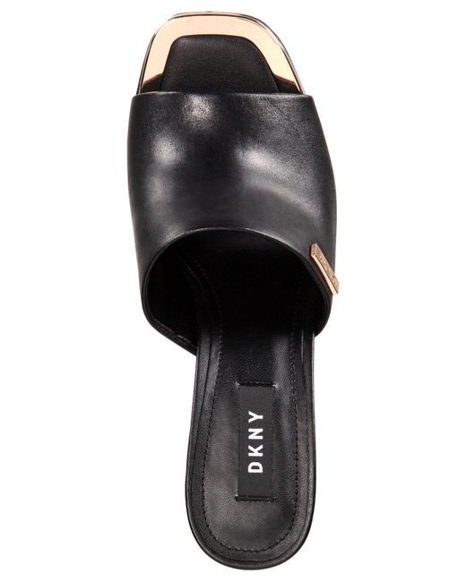 DKNY Leather Bronx Dress Sandals 