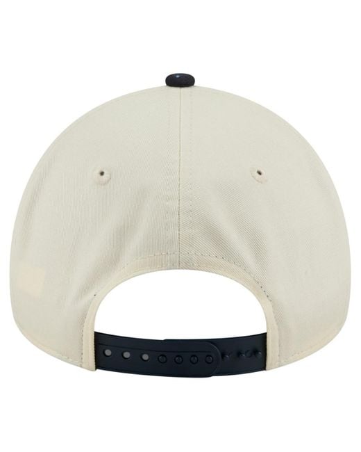 KTZ Natural Boston Red Sox Speckle A-frame 9forty Adjustable Hat for men