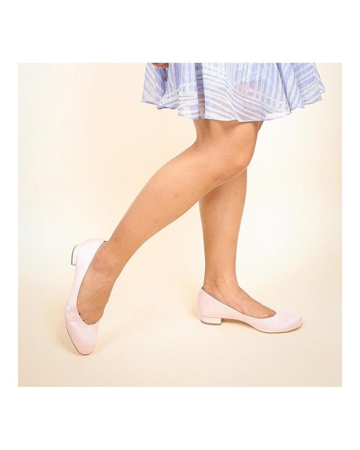 Alterre Pink twiggy Customizable Ballet Flats