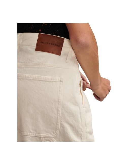Lucky Brand Natural Relaxed Bermuda Shorts
