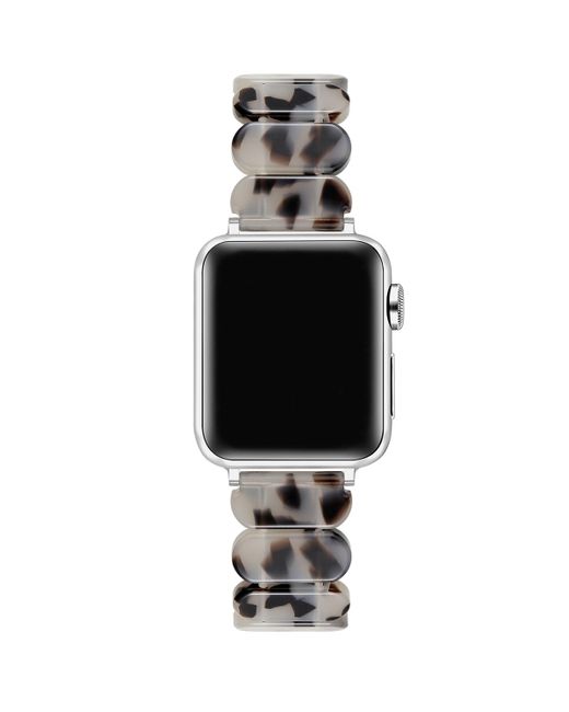 The Posh Tech Black Reese Resin Band For Apple Watch