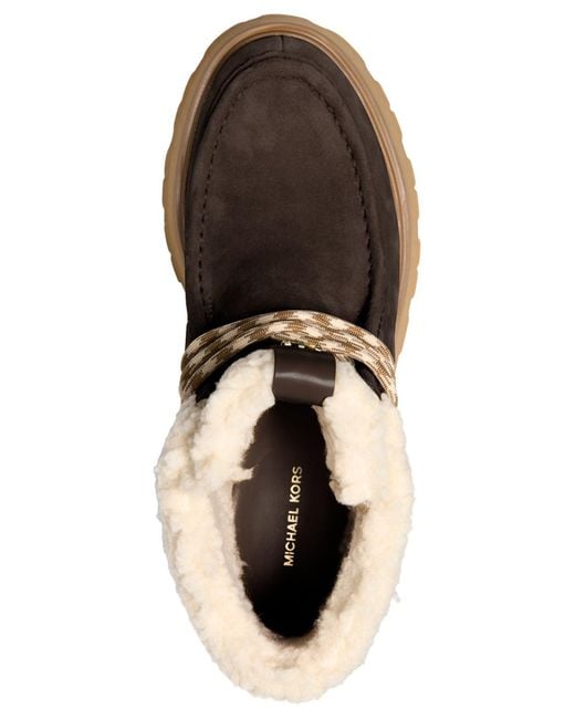 Michael Kors Brown Cade Bootie