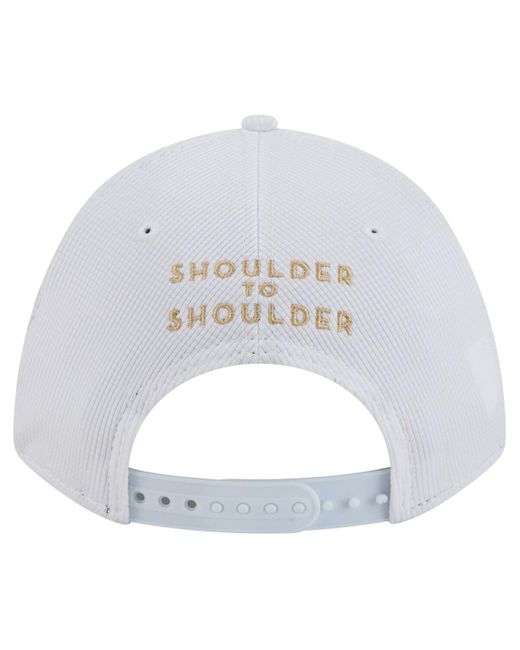 KTZ White Lafc 2025 Jersey Hook 9forty M-crown Adjustable Hat for men