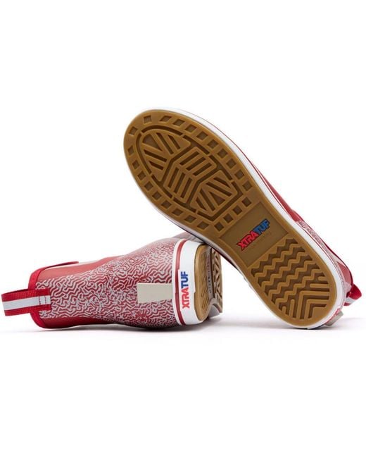 XtraTuf Red Tailgate 6 for men
