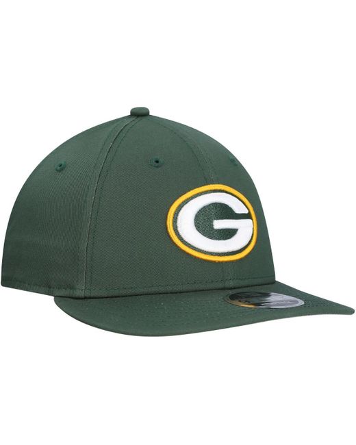 KTZ Green Bay Packers Main Low Profile 9fifty Snapback Hat for men