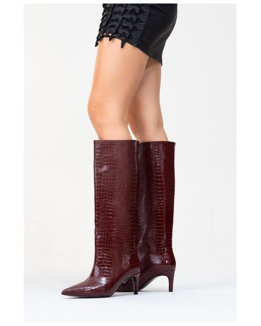 Prologue Shoes Brown Cassandra High-heel Boot ()