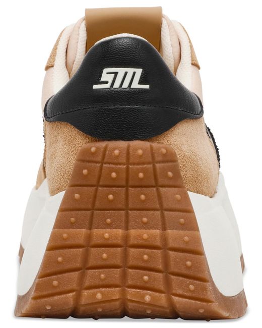 Steve Madden White Supercampo Chunky Lace-up Sneakers