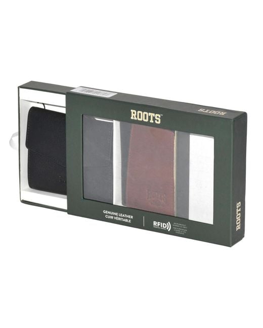 ROOTS Green Medium Ladies Wallet