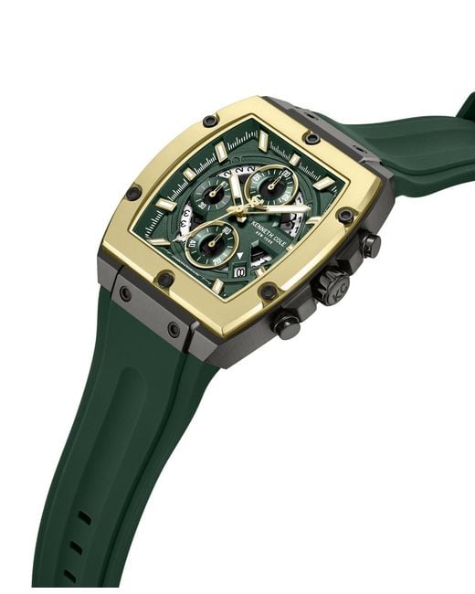 Kenneth Cole Green Chronograph Watch for men