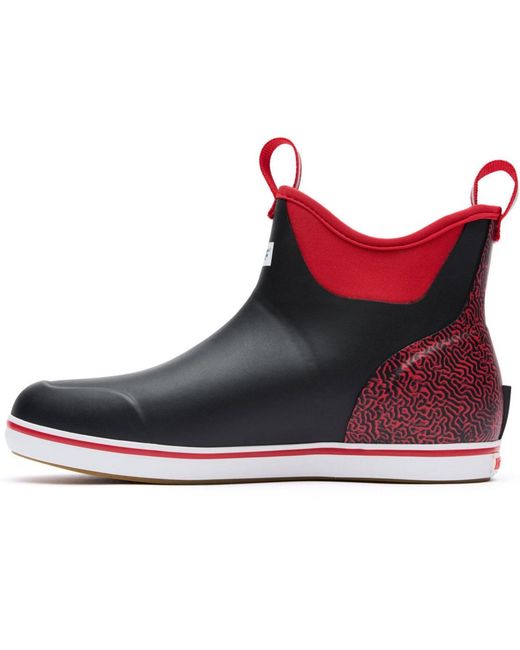 XtraTuf Blue Tailgate Ankle Deck Boot for men