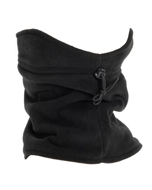 Muk Luks Fleece Neck Gaiter in Black Lyst