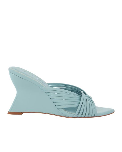 Katy Perry Blue Trendygurl Intertwined Slip-on Sandals