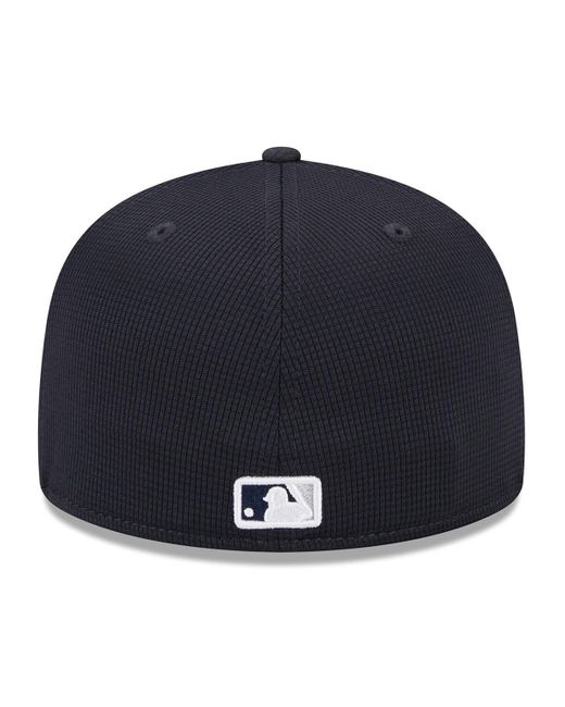 KTZ New York Yankees 2024 Spring Training 59fifty Fitted Hat in Blue
