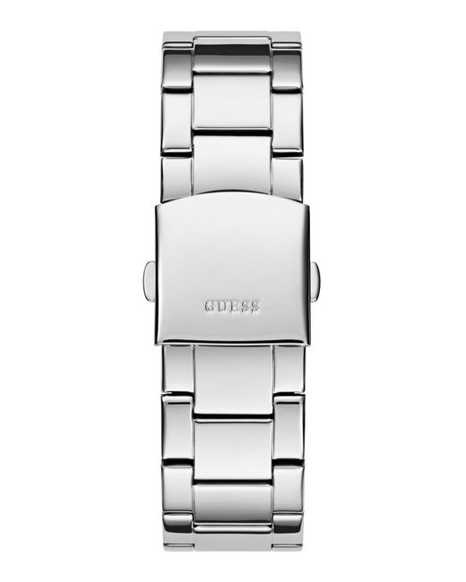 Guess Gray Multi-function Stainless Steel Watch for men