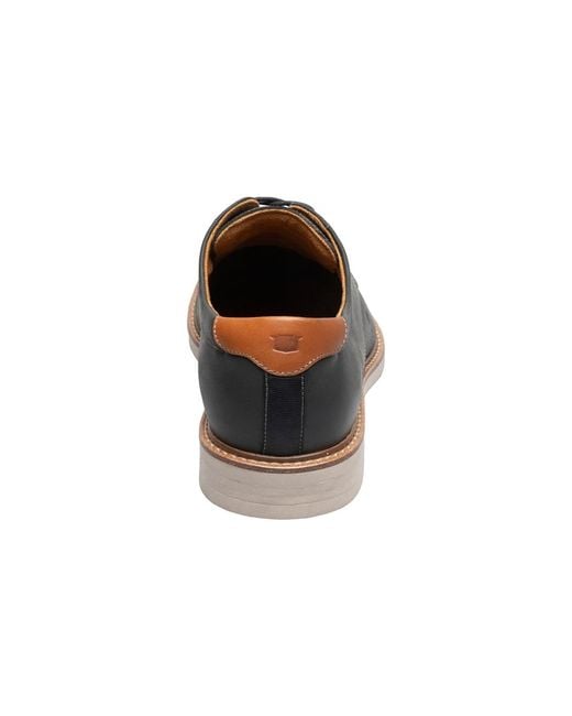 Florsheim Black Highpoint Round Toe Oxford for men