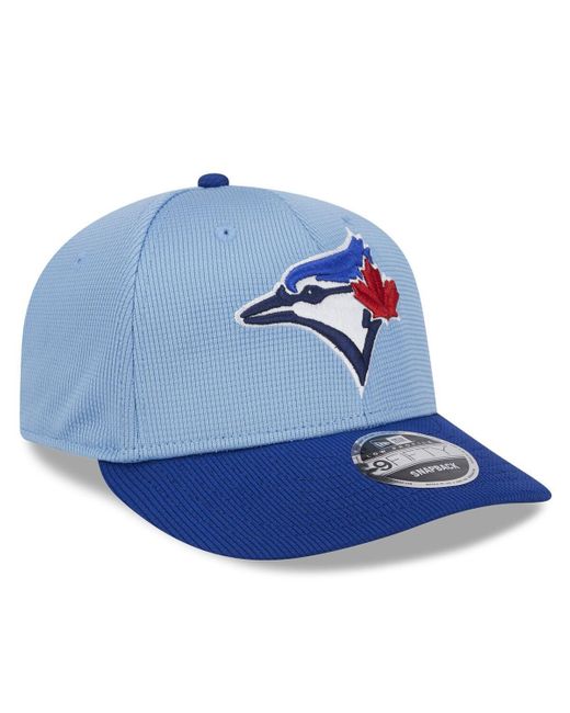 KTZ Toronto Blue Jays 2024 Batting Practice Low Profile 9fifty Snapback Hat for men