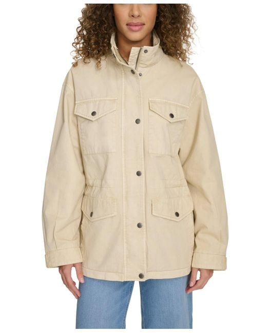 Levi's Women's Natural Cotton Four-pocket Utility Jacket