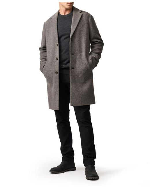 Rodd & Gunn Gray Colwood Coat for men
