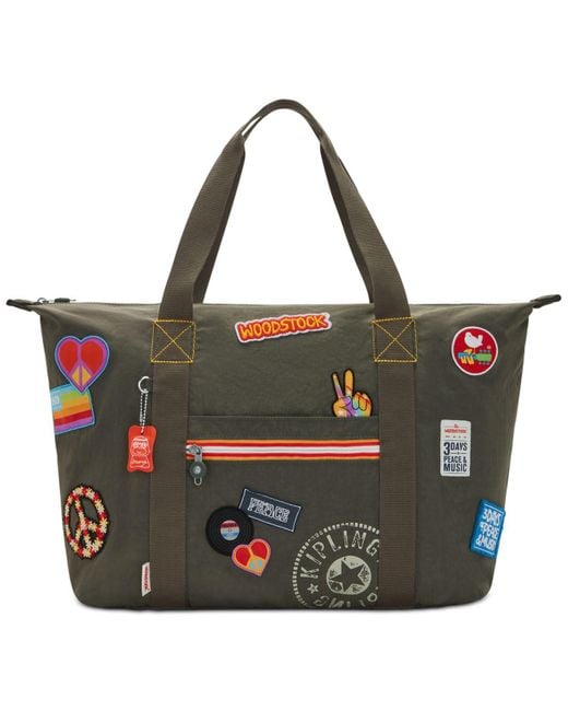 Kipling Synthetic Woodstock Art M Tote Bag - Lyst