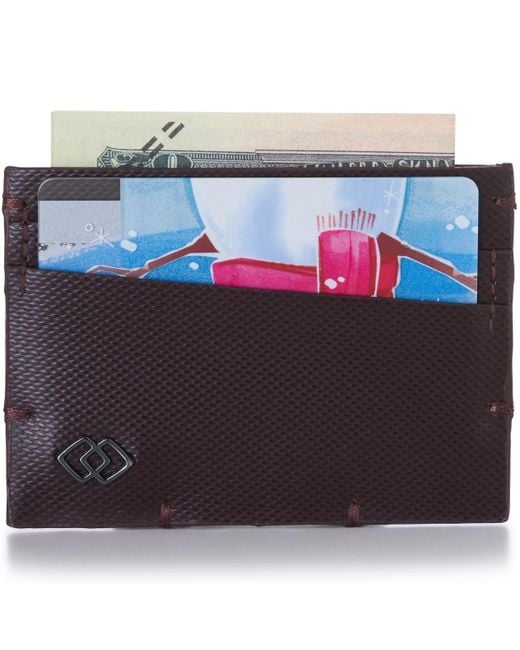 Alpine Swiss Men's Thin Front Pocket Wallet