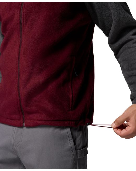 Columbia Red Steens Mountain Full Zip Fleece Jacket for men