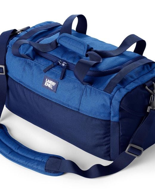 Lands' End Blue Small All Purpose Travel Duffle Bag
