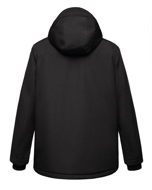 Rokka&Rolla Black Ultimate Winter Parka for men