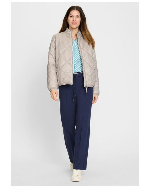 Olsen Natural Diamond Quilted Jacket