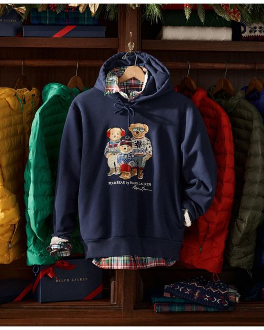 POLO funner BEAR FAMILY FLEECE