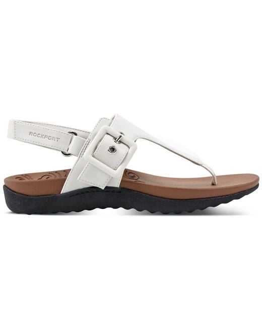 Rockport Brown Rora Flat Sandals