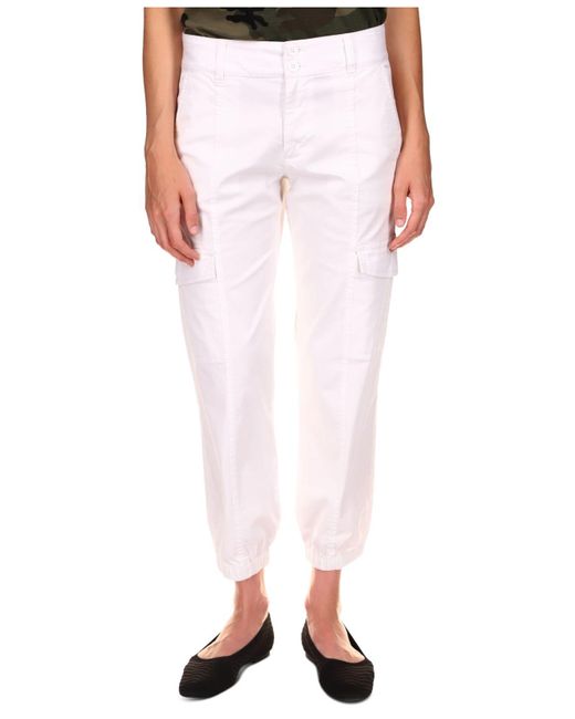 Sanctuary Cotton Rebel Cargo Pants in White | Lyst