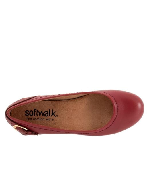 Softwalk® Red Sydney Flat