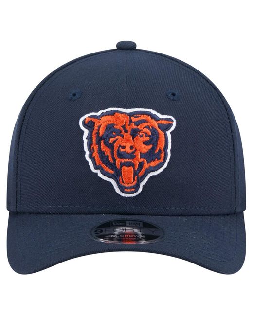 KTZ Blue Chicago Bears Team Collection 9forty M-crown Adjustable Hat for men