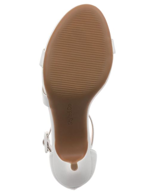 Style & Co. White Pammyy Dress Sandals