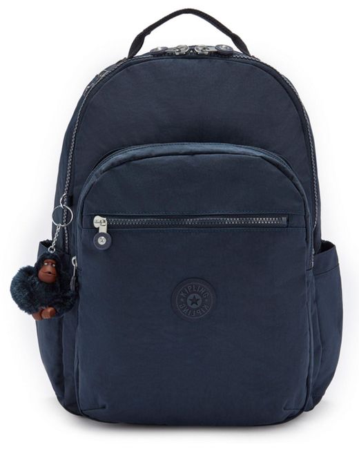 Kipling Seoul Laptop Backpack in Blue Lyst