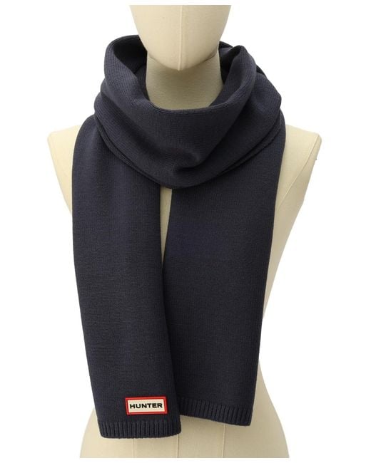Hunter Blue Play Essential Scarf