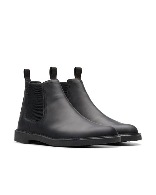 Clarks Black Collection Shepton Easy Boots for men