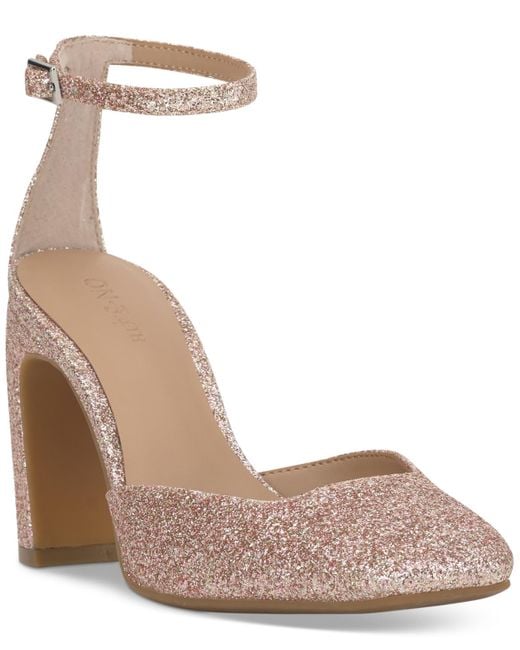 On 34th Natural Dareen Two-piece Pumps