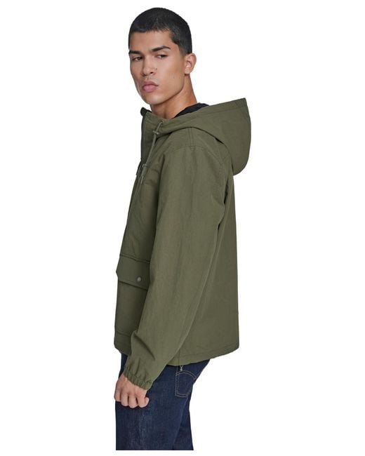 Levi's Green Lightweight Hooded Jacket for men