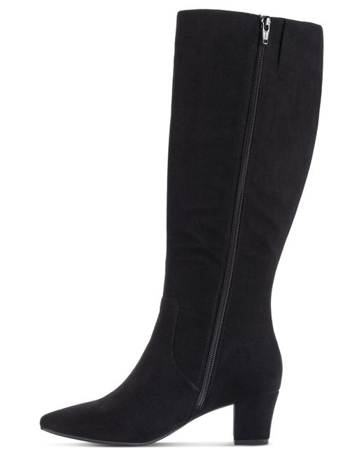 Style & Co. Black Lyyric Snip Toe Boots